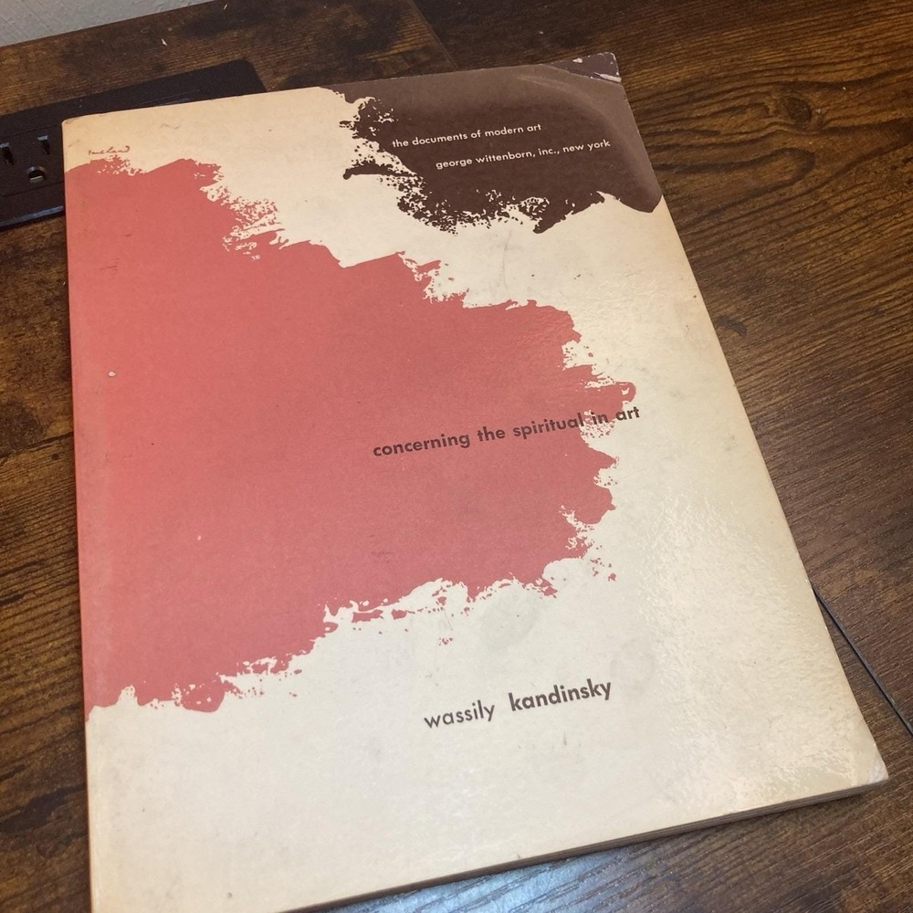 Concerning the Spiritual in Art Wassily Kandinsky Wittenborn Schultz 1964 Docume